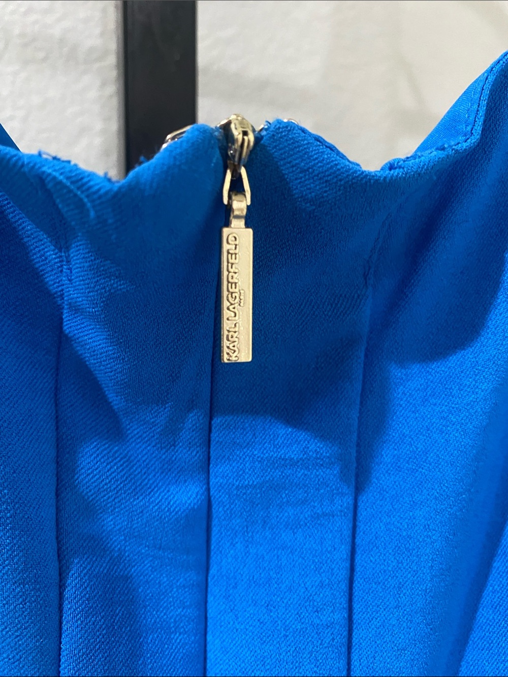 Karl Lagerfeld Vibrant Blue Maxi Dress with Rope Tie STUNNING๐ - Picture 6 of 12
